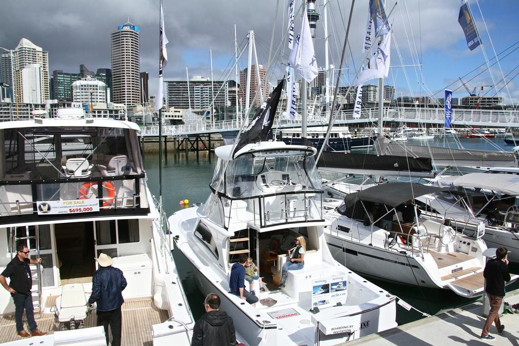 Marina - Auckland On The Water Boat Show - September 28, 2014  © Richard Gladwell www.photosport.co.nz